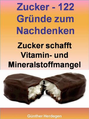 cover image of Zucker--122 Gründe zum Nachdenken